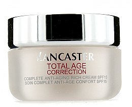 Духи, Парфюмерия, косметика Насыщенный антивозрастной дневной крем - Lancaster Total Age Correction Complete Anti-aging Rich Cream SPF15