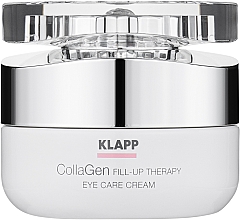 Парфумерія, косметика Крем для повік - Klapp CollaGen Fill-Up Therapy Eye Care Cream