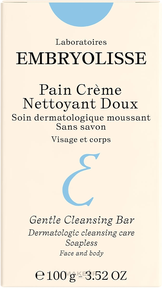 Нежное очищающее мыло - Embryolisse Laboratories Soap — фото 100g