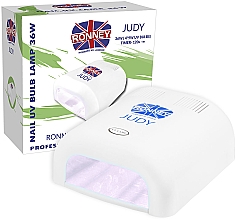 Духи, Парфюмерия, косметика Лампа для ногтей UV, белая - Ronney Profesional Judy UV 36W (GY-UV-230) Lamp