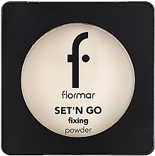 Пудра для обличчя фіксувальна - Flormar Set'N Go Fixing Powder — фото N1