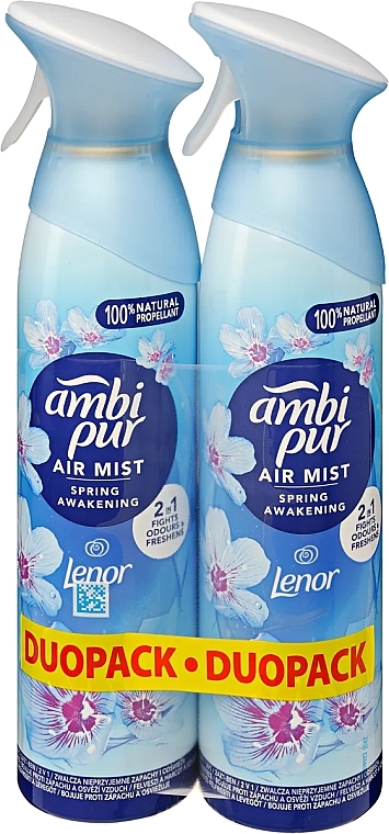 Набір «Весняне пробудження» - Ambi Pur Spring Awakening (fresh/spray/2x185ml) — фото N1