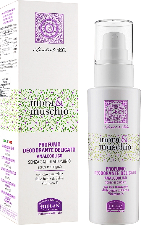 Дезодорант - Helan Mora E Mushio Scented Deodorant — фото N2