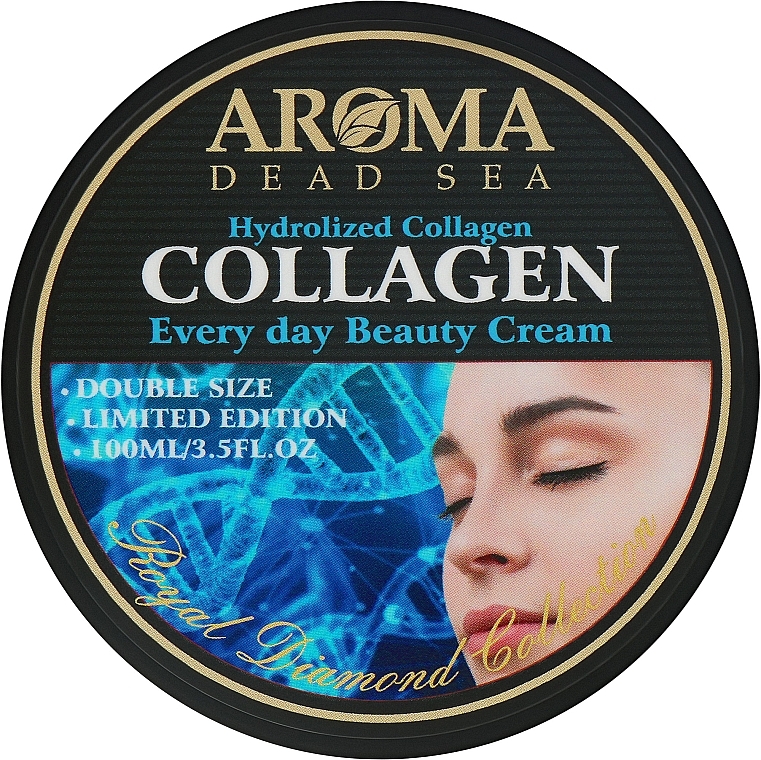 Зволожувальний крем з колагеном - Aroma Dead Sea Hydrolyzed Collagen Every Day