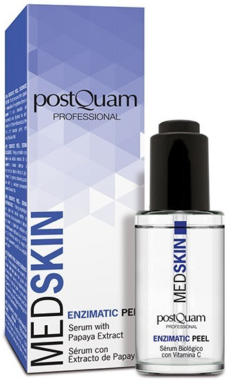 Ензимна сироватка-пілінг для обличчя з екстрактом папаї - PostQuam Med Skin Enzimatic Peel Serum With Papaya Extract — фото N1