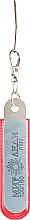 Міні пилочка-брелок, 100/180, червона - Світ леді — фото N1