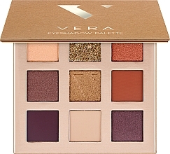 Парфумерія, косметика УЦІНКА Палетка тіней - Vera Beauty Eyeshadow Palette *