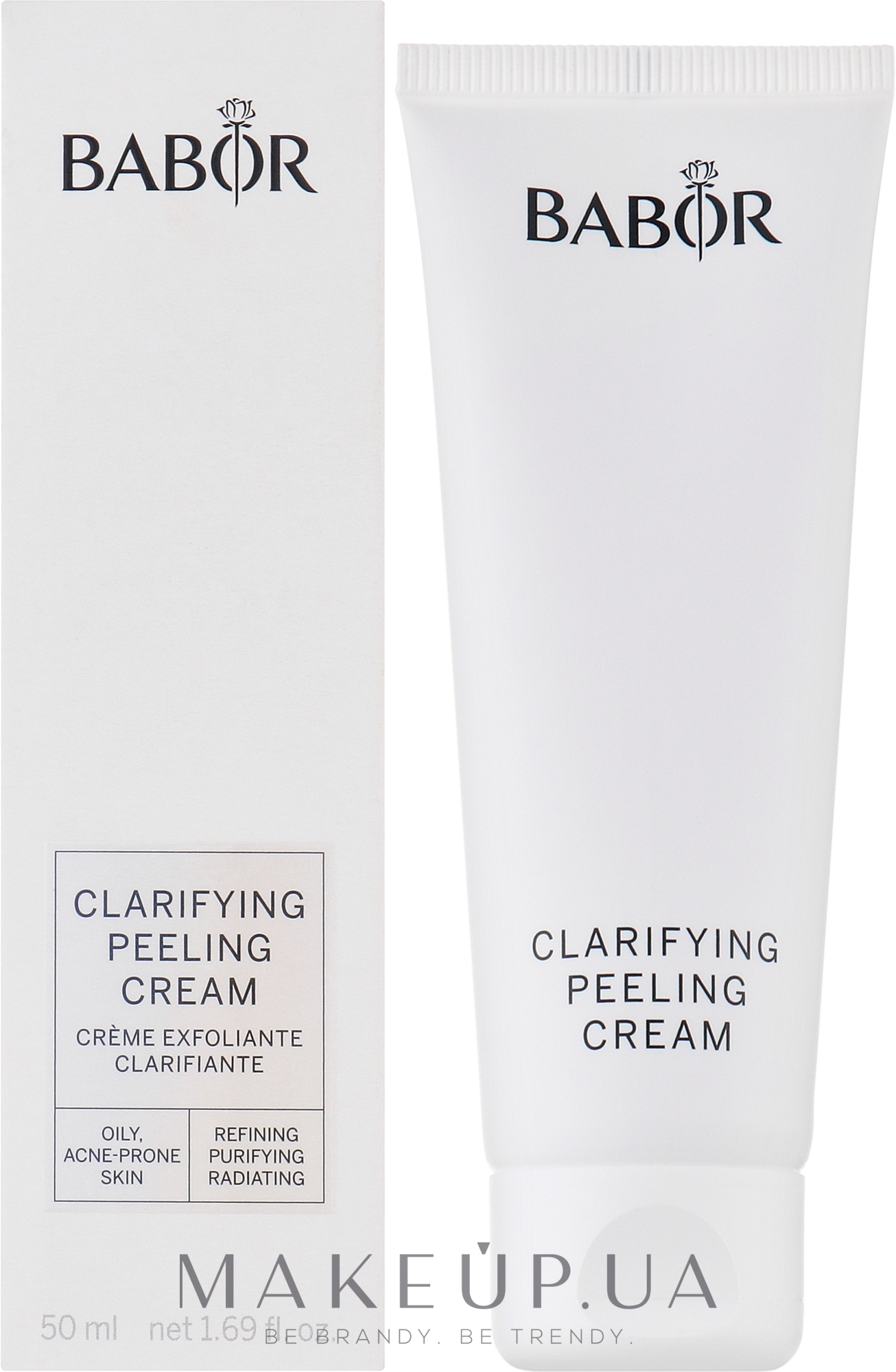 Очищувальний пілінг-крем для жирної шкіри - Babor Clarifying Peeling Cream — фото 50ml