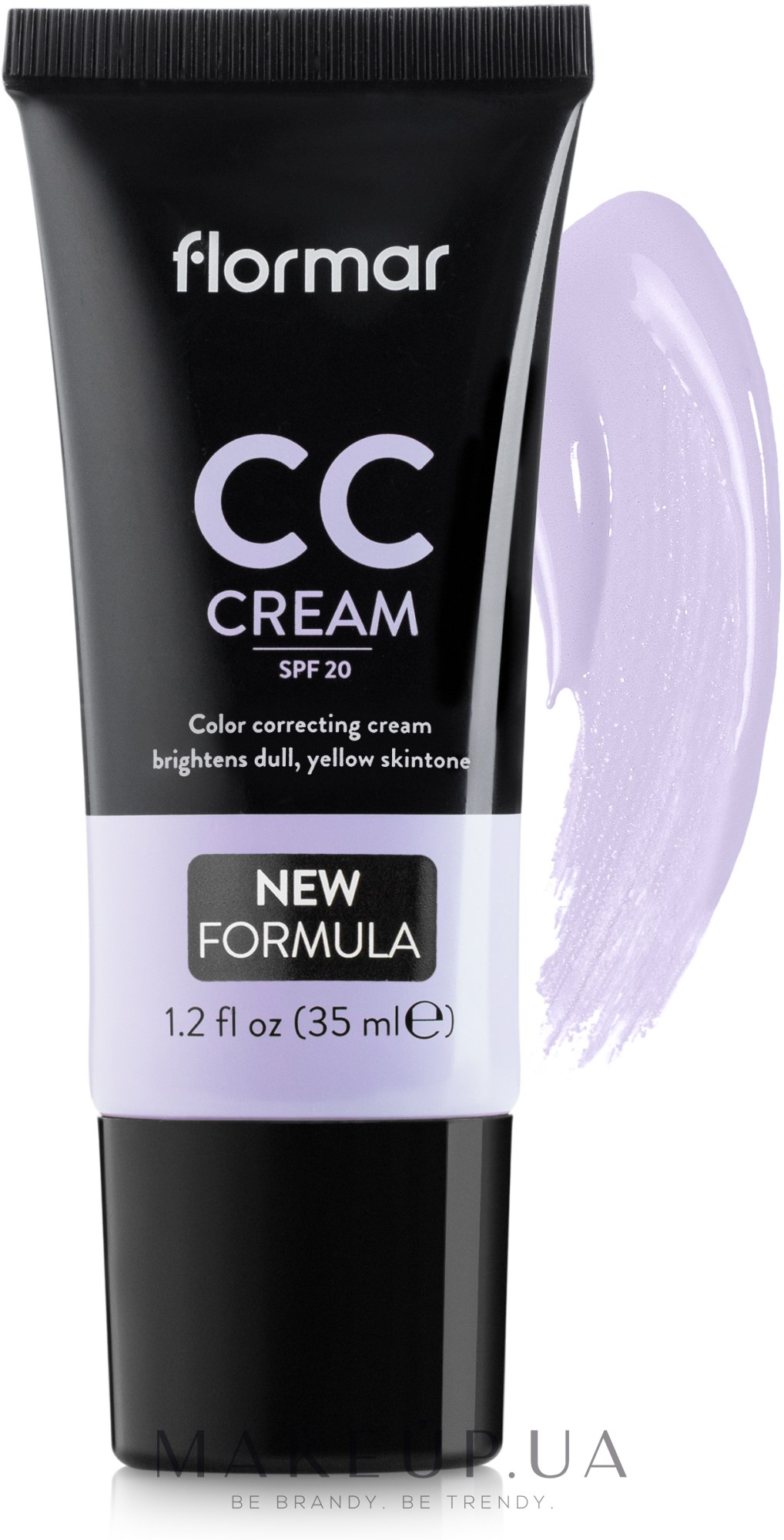 CC-крем для надання природного вигляду блідій шкірі - Flormar CC Cream Anti-Dullness SPF20 — фото 35ml