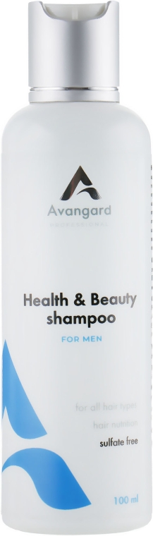 Шампунь для ухода за мужскими волосами с охлаждающим эффектом - Avangard Professional Health & Beauty Shampoo For Men
