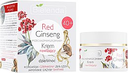 Зволожувальний крем проти зморшок - Bielenda Red Ginseng Moisturising Face Cream 40+ — фото N1
