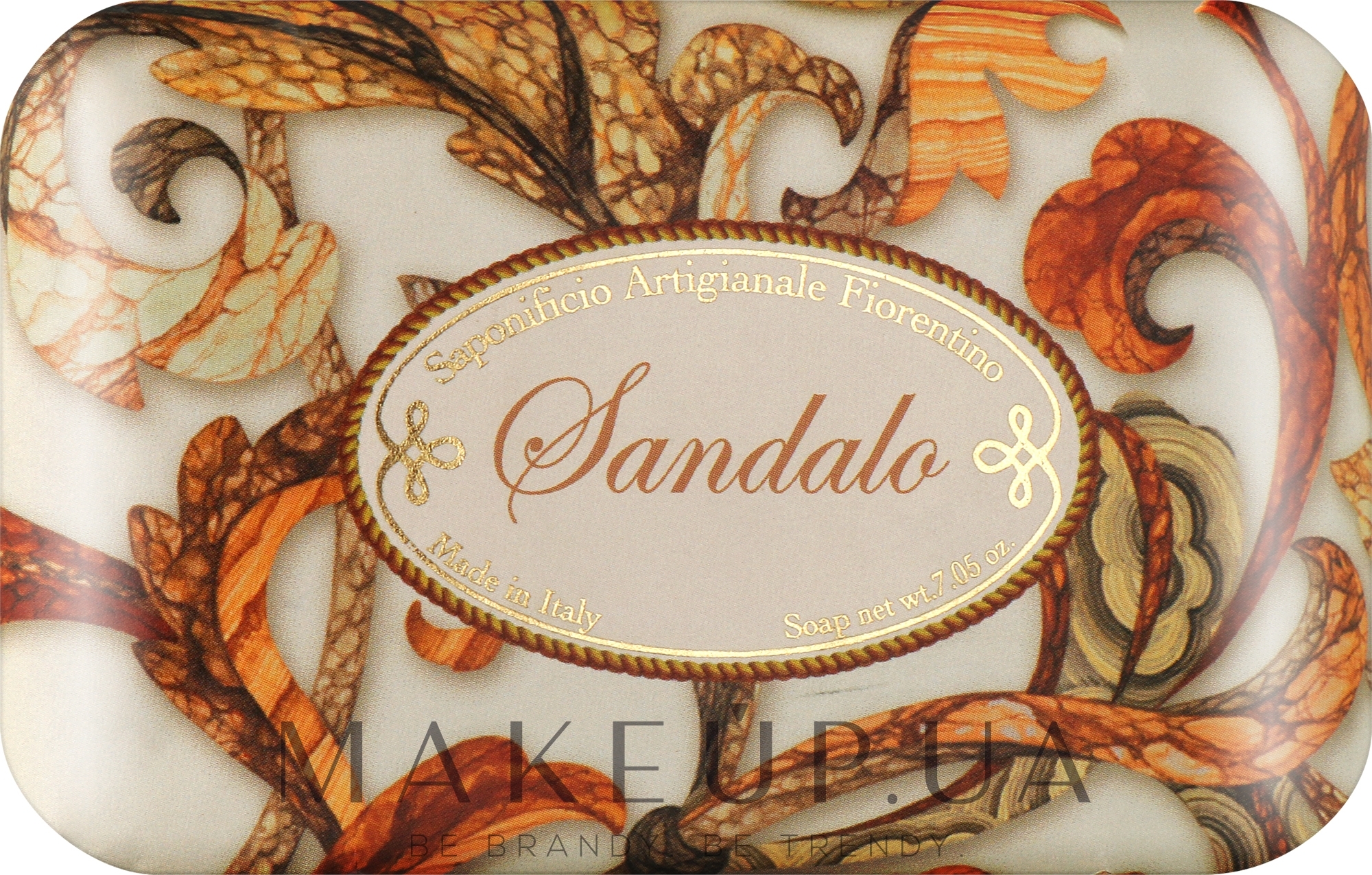 Мыло туалетное "Сандал" - Saponificio Artigianale Fiorentino Sandalwood — фото 200g