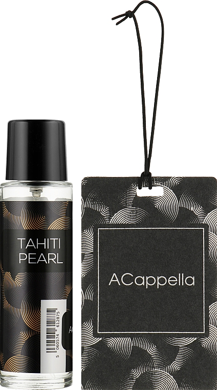 ACappella Tahiti Pearl - Ароматизатор для авто, підвіска і спрей — фото N2