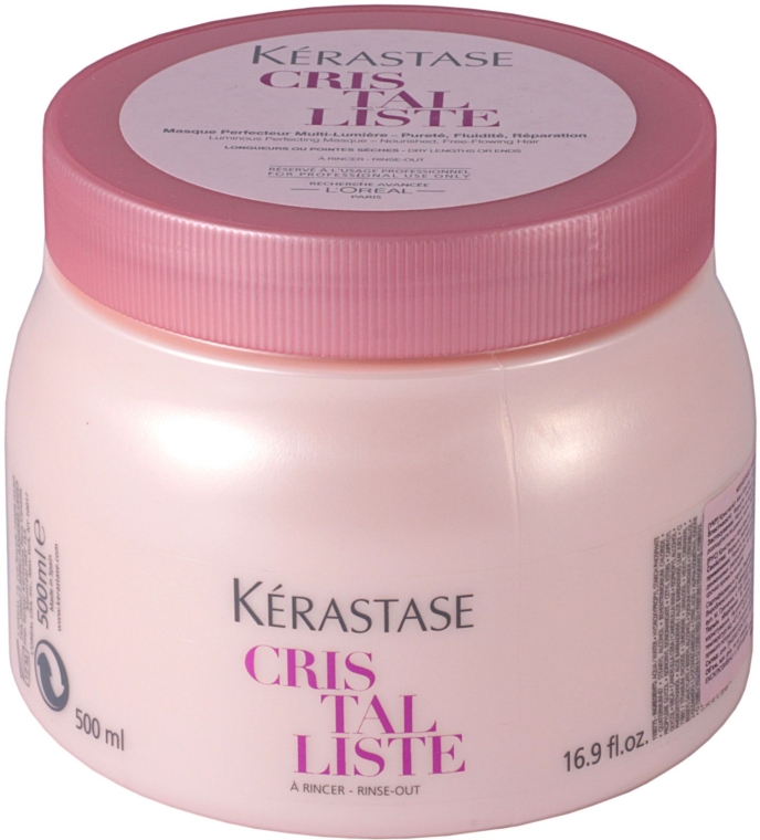 Маска для легкості і сяйва сухого волосся і кінчиків - Kerastase Cristalliste Luminous Perfecting Masque