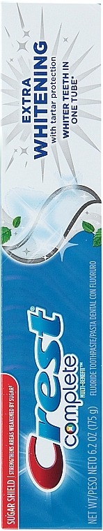 УЦІНКА Відбілювальна зубна паста - Crest Complete Multi-Benefit Extra Whitening Tartar Protection Clean Mint * — фото N1