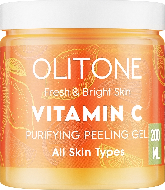 Осветляющий гель-пилинг с витамином С - Olitone Vitamin C Purifing Peeling Gel — фото N1