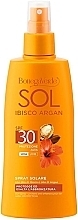 Духи, Парфюмерия, косметика Солнцезащитный спрей для тела - Bottega Verde Sol Hibiscus & Argan Sun Spray SPF30