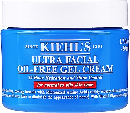 Духи, Парфюмерия, косметика Увлажняющий гель-крем для лица без масел - Kiehl's Ultra Facial Oil Free Gel-Cream