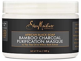 Духи, Парфюмерия, косметика Маска для волос "Африканское чёрное мыло" - Shea Moisture African Black Soap Bamboo Charcoal Purification Masque