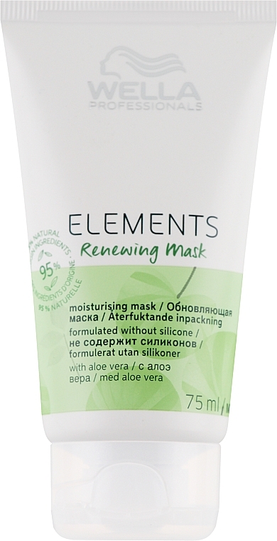 Відновлююча маска - Wella Professionals Elements Renewing Mask