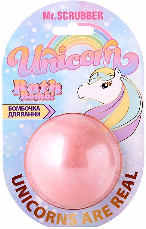 Бомбочка для ванны "Unicorn" - Mr.Scrubber 