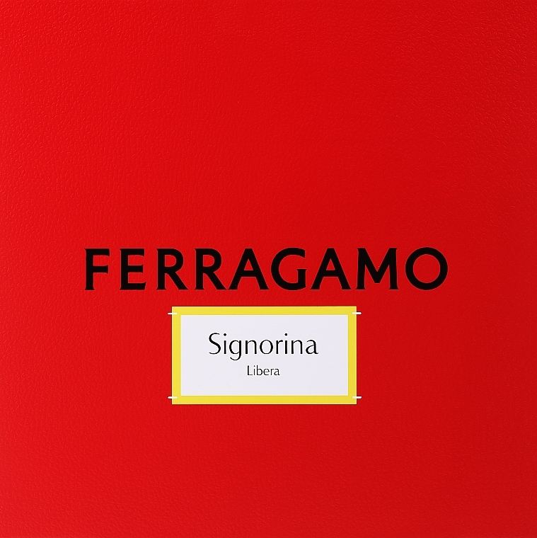 Salvatore Ferragamo Signorina Libera - Набір (lot/50ml + edp/100ml + edp/5ml) — фото N2