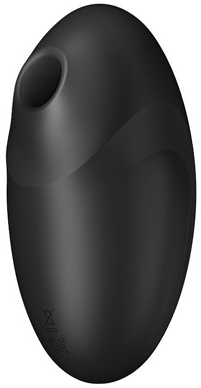 Вакуумный стимулятор клитора, черный - Satisfyer Vulva Lover 3 Air Pulse Stimulator & Vibrator Black — фото N1