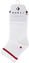 Жіночі шкарпетки, 1 пара, білі - Moraj — фото N1