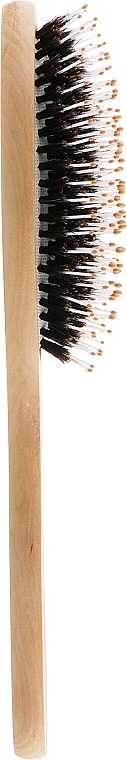 Массажная щетка для волос, HB-03-14, деревянная овальная большая - Beauty LUXURY — фото N2
