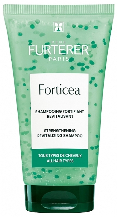 Укрепляющий восстанавливающий шампунь - Rene Furterer Forticea Strenghtening Revitalizing Shampoo (мини) — фото N3