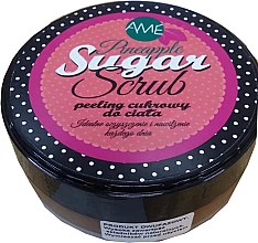 Парфумерія, косметика Цукровий пілінг для тіла "Ананас" - AME Sugar Scrub Pineapple