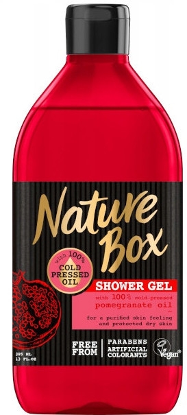 Гель для душа - Nature Box Pomegranate Oil Shower Gel — фото N1