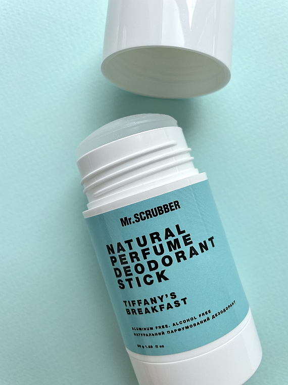 Натуральный парфюмированный дезодорант "Tiffany's Breakfast" - Mr.Scrubber Natural Perfumed Deodorant Stick — фото N2