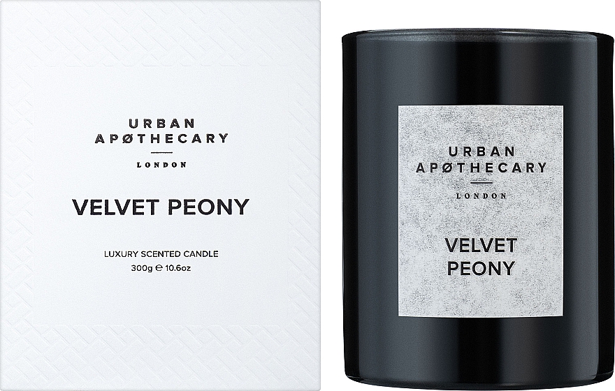 Urban Apothecary Velvet Peony - Ароматическая свеча — фото N2