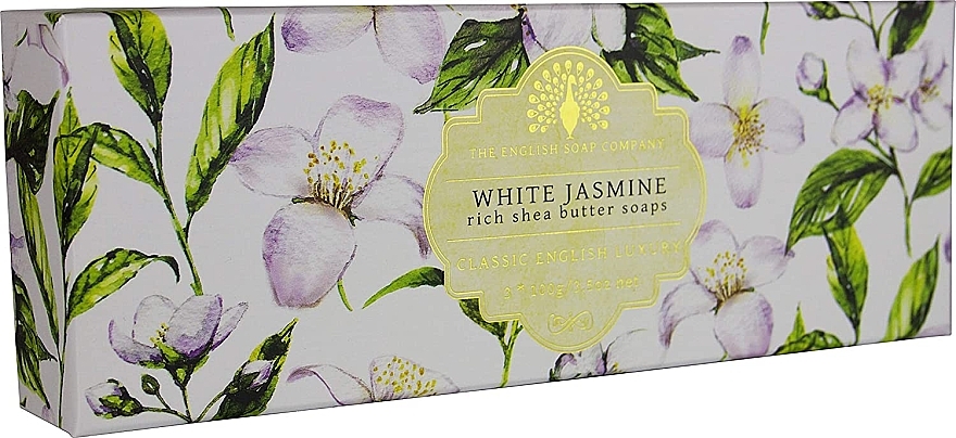 Мило "Білий жасмин" - The English Soap Company White Jasmine Hand Soap — фото N2