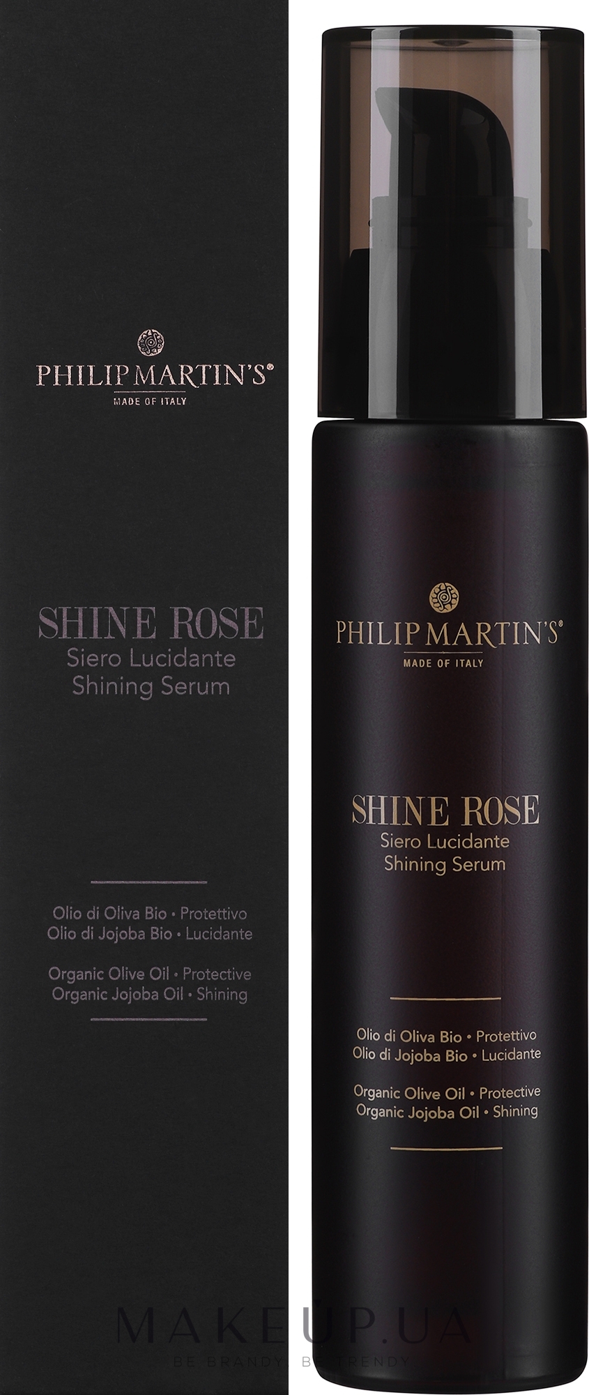 Блеск для волос - Philip Martin's Shine Rose — фото 50ml
