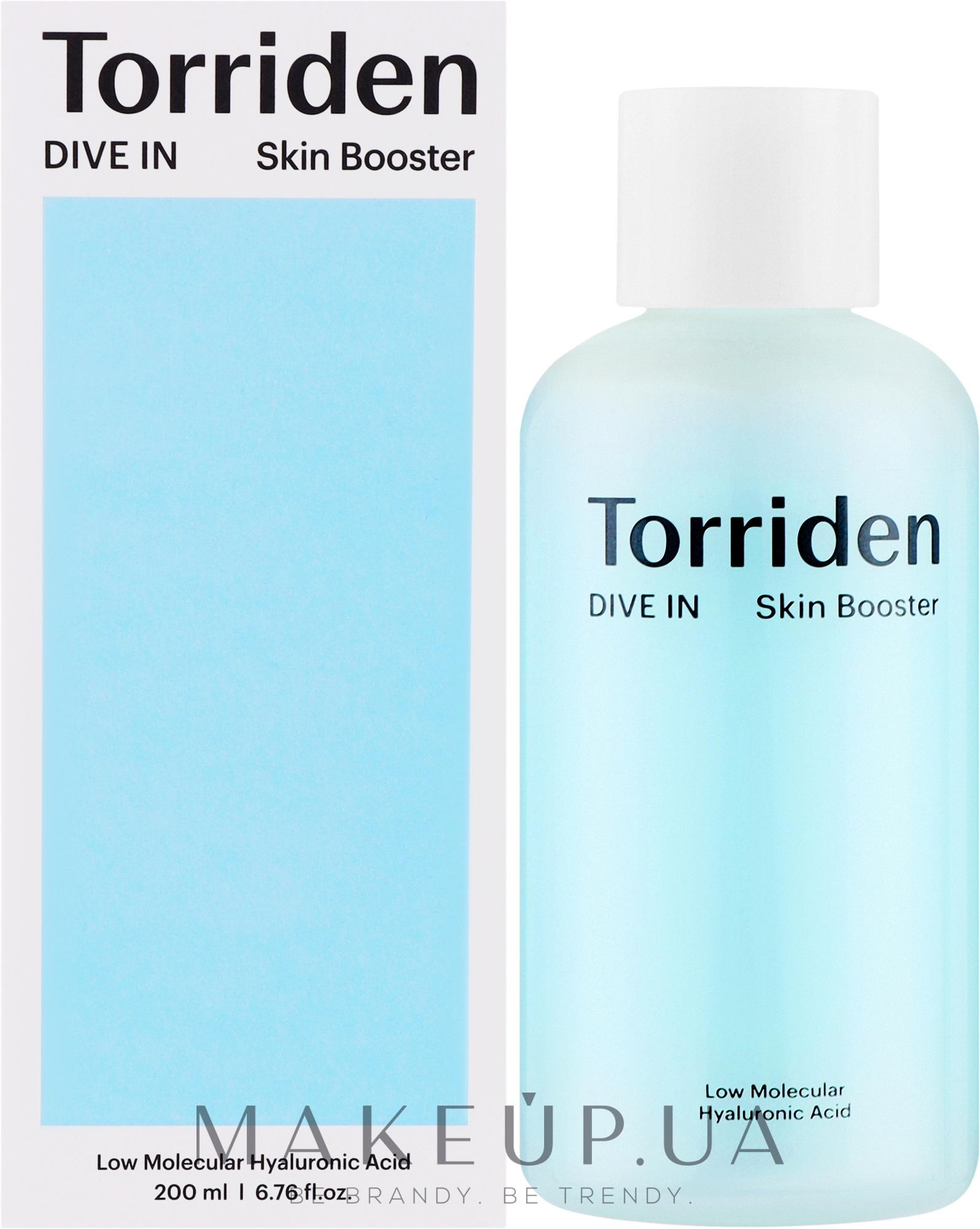 Интенсивно увлажняющий тонер-бустер - Torriden Dive-In Low Molecular Hyaluronic Acid Skin Booster — фото 200ml
