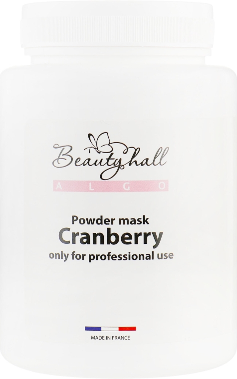 Кремова маска "Журавлина" - Beautyhall Algo Powder Mask Cranberry — фото N1