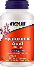 Духи, Парфюмерия, косметика Гиалуроновая кислота - Now Foods Hyaluronic Acid 50 mg