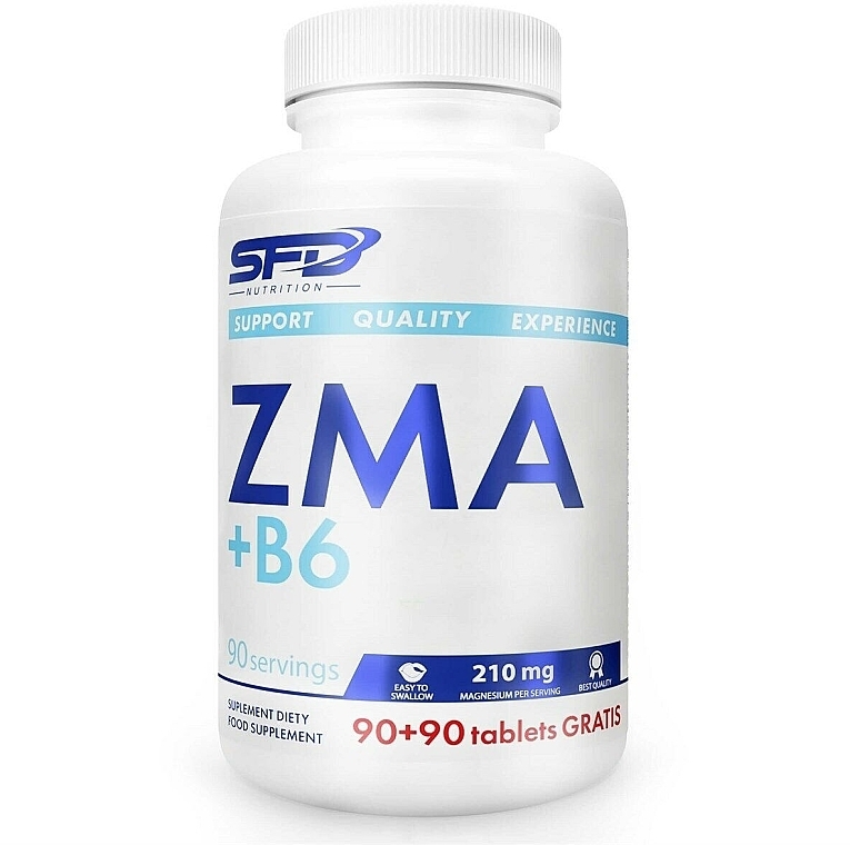 Харчова добавка "ZMA + B6" - SFD Nutrition ZMA+B6 — фото N1