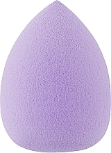 Спонж для макияжа каплеобразный нелатексный, NL-B28, фиолетовый - Cosmo Shop Sponge — фото N1