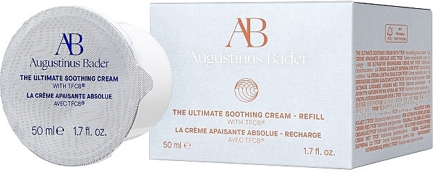Успокаивающий крем для лица - Augustinus Bader The Ultimate Soothing Cream Refill (сменный блок) — фото N2