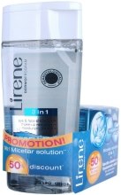 Духи, Парфюмерия, косметика Набор - Lirene HyaluroSoft + cleansing (cr/50ml + fluid/200ml)