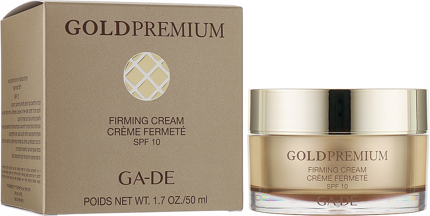 Дневной укрепляющий крем SPF 10 - Ga-De Gold Premium Firming Cream
