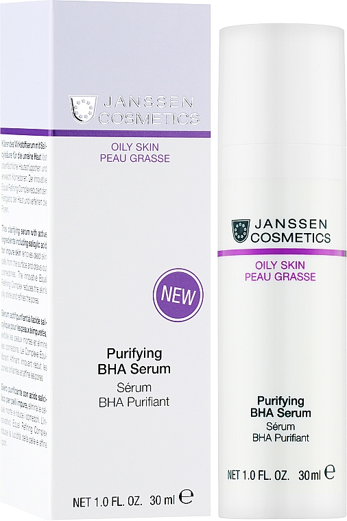 Очищувальна сироватка BHA  - Janssen Cosmetics Purifying BHA Serum — фото N2