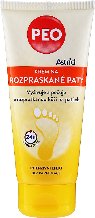 Крем для ніг - Astrid Cream For Cracked Heels Peo — фото N1