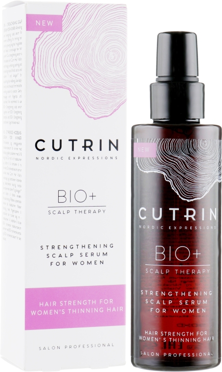 Зміцнювальна сироватка для шкіри голови - Cutrin Bio+ Strengthening Scalp Serum — фото N1