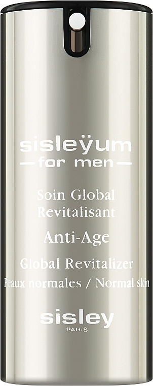 Мужской крем для лица - Sisley Sisleyum For Men Anti-Age Global Revitalizer Normal Skin — фото N1