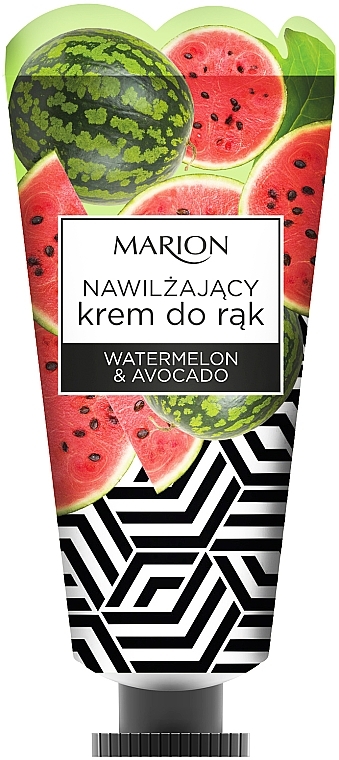 Увлажняющий крем для рук "Арбуз и авокадо" - Marion Watermelon & Avocado — фото N1