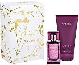 Духи, Парфюмерия, косметика Lalique Amethyst - Набор (edp/50ml + b/lot/150ml)